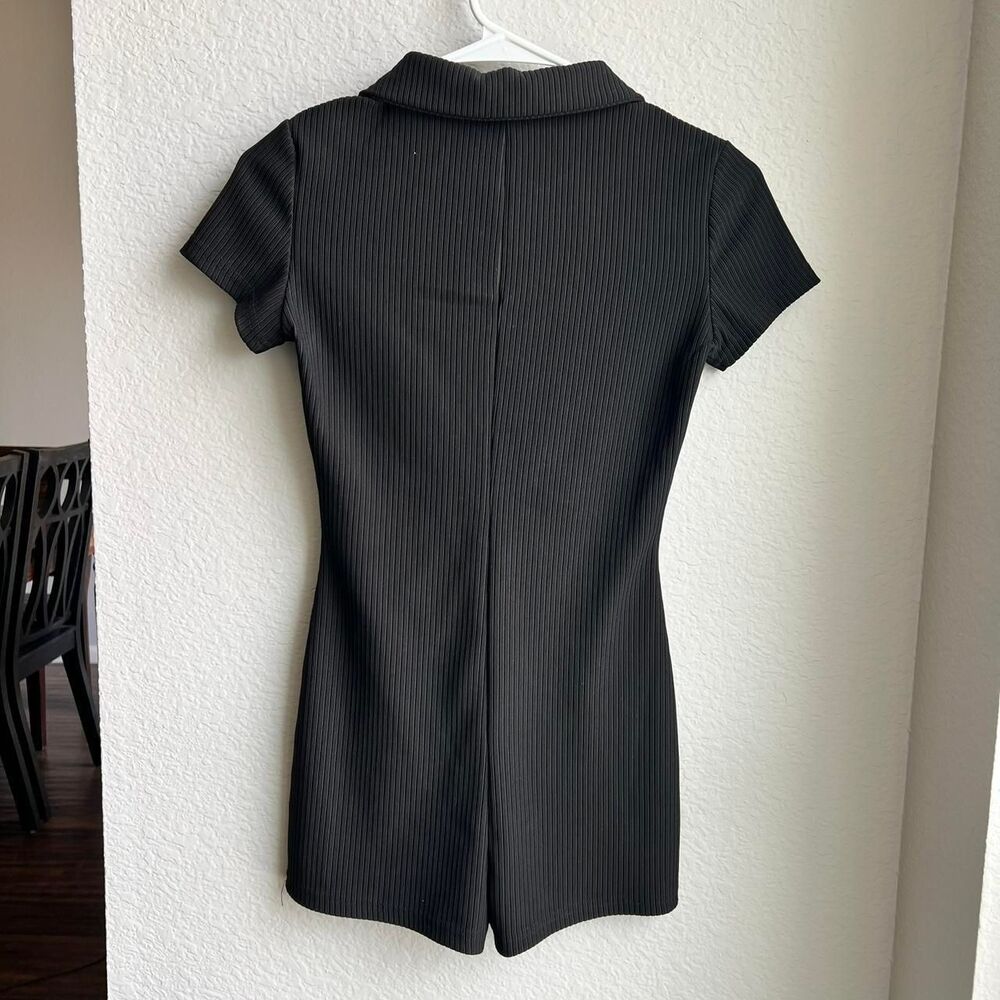 Edikted Women's Black Playsuit - romper - Picture 6 of 6